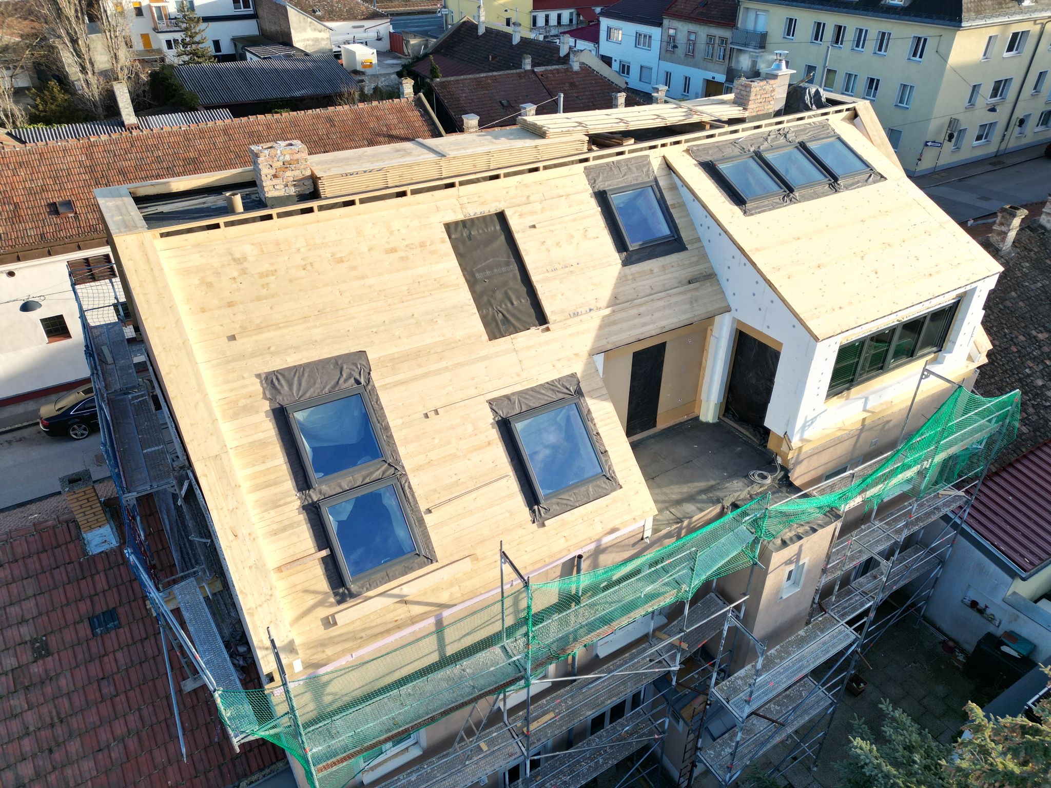 Dachgeschoss-Neubau